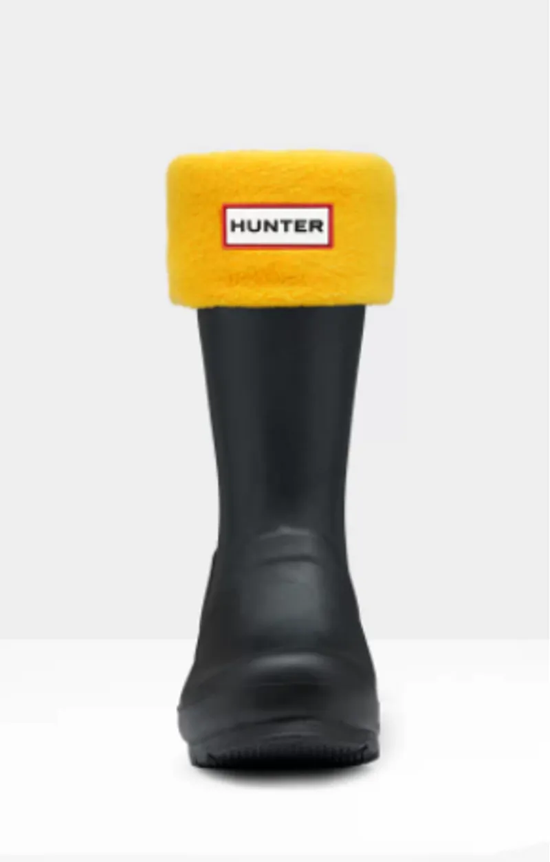 Hunter Kids Boot Sock in Yellow